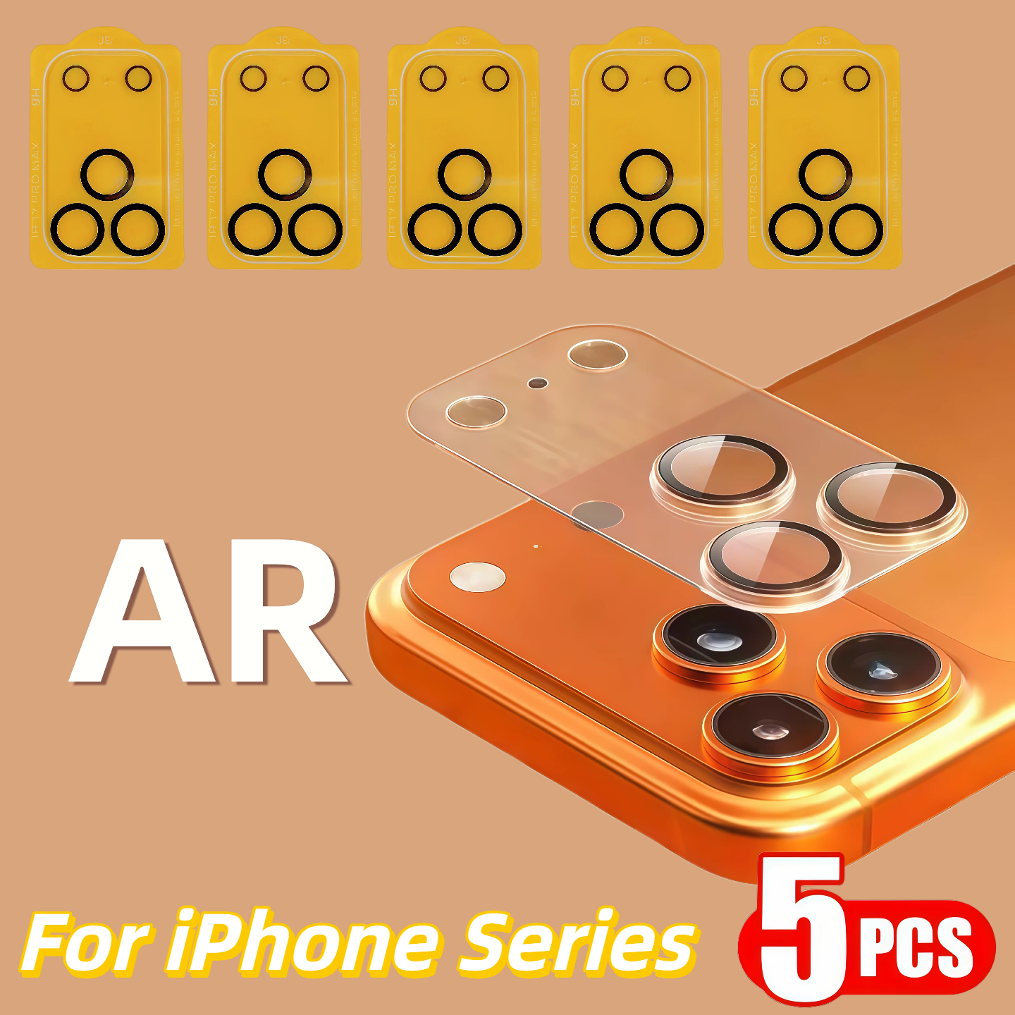 Photography With Mobile - 5Pcs For iPhone 17 Air 16e