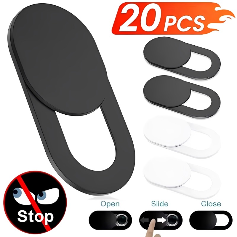 Photography With Mobile - Plastic Camera Cover Shutter Magnet Slider