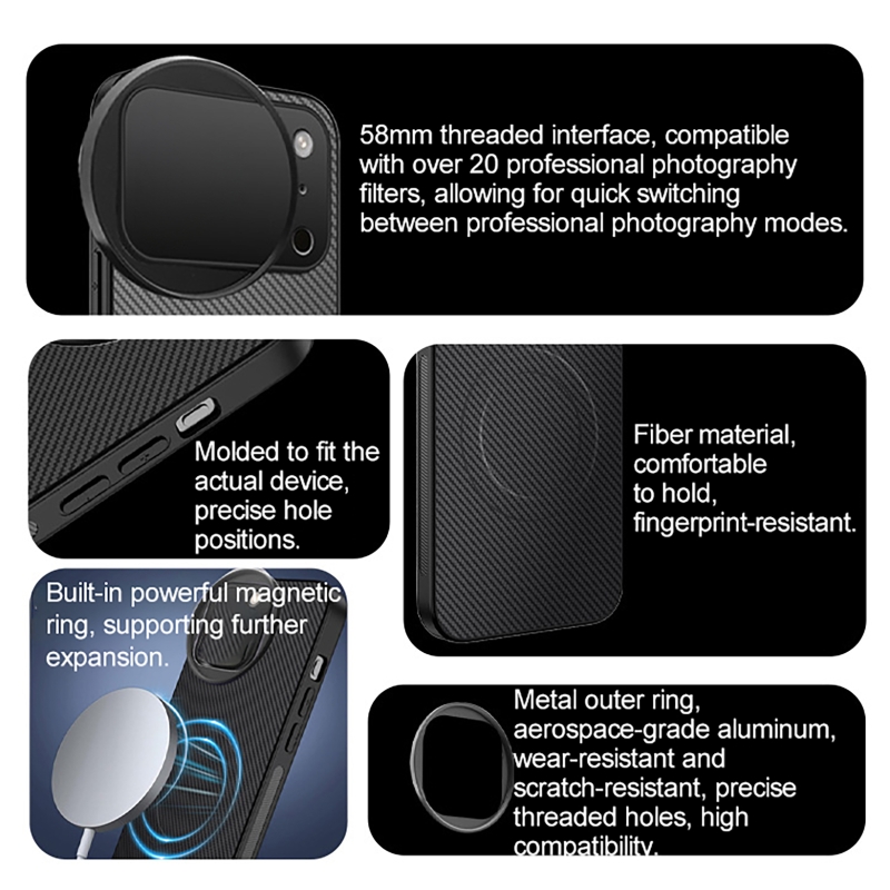 4 in 1 Lens 58mm Mobile Phone  – Photography With Mobile recenzja i cena