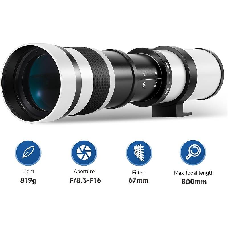 Super Telephoto Lens for Canon – Photography Ratio recenzja i cena
