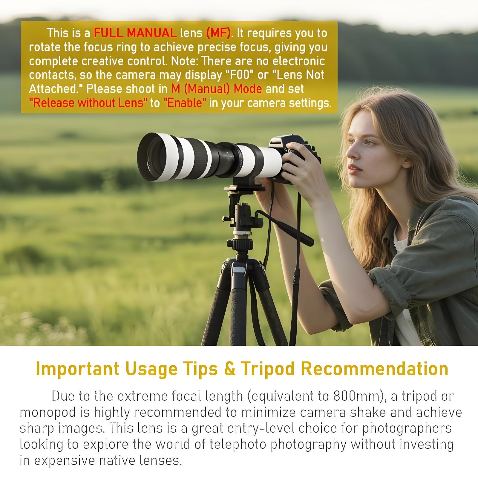 Super Telephoto Lens for Canon – Photography Ratio recenzja i cena