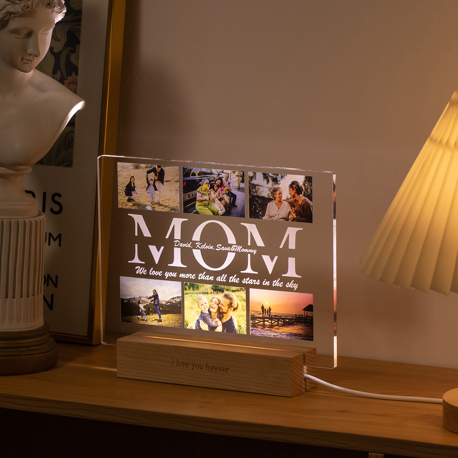Personalized Custom Photo Text – Photography Bulb recenzja i cena