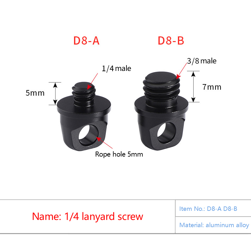 1PCS 1/4 Lanyard Screw 3/8 SLR – Photography Ratio recenzja i cena