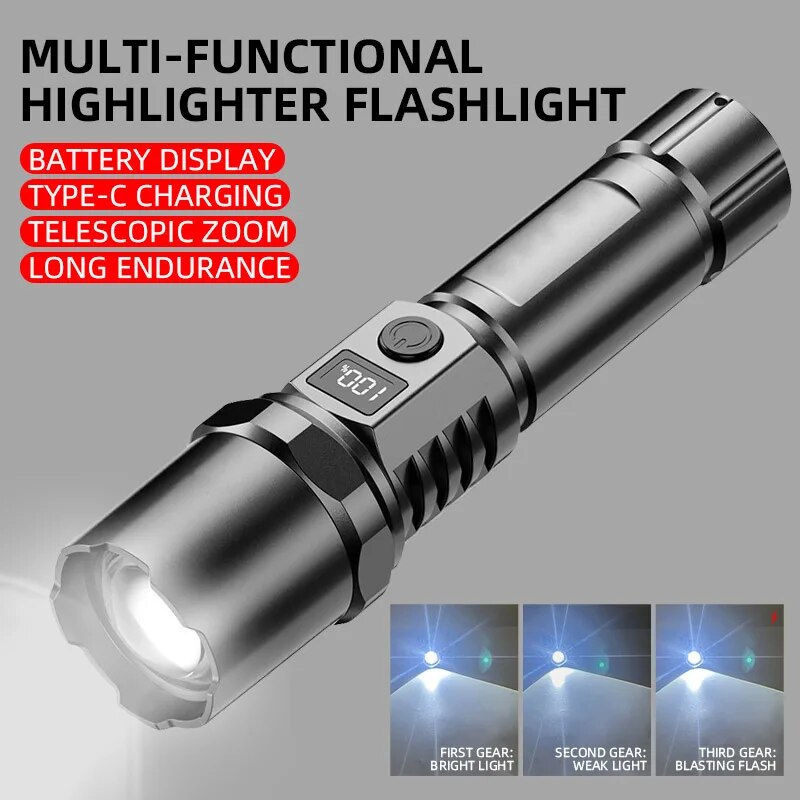 High Power XHP100 Led Flashlig – Photography Ratio recenzja i cena