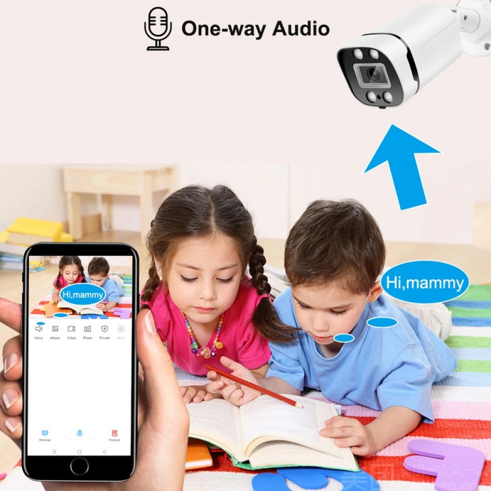 4K 8MP IP Camera Outdoor Audio – Photography Angles recenzja i cena
