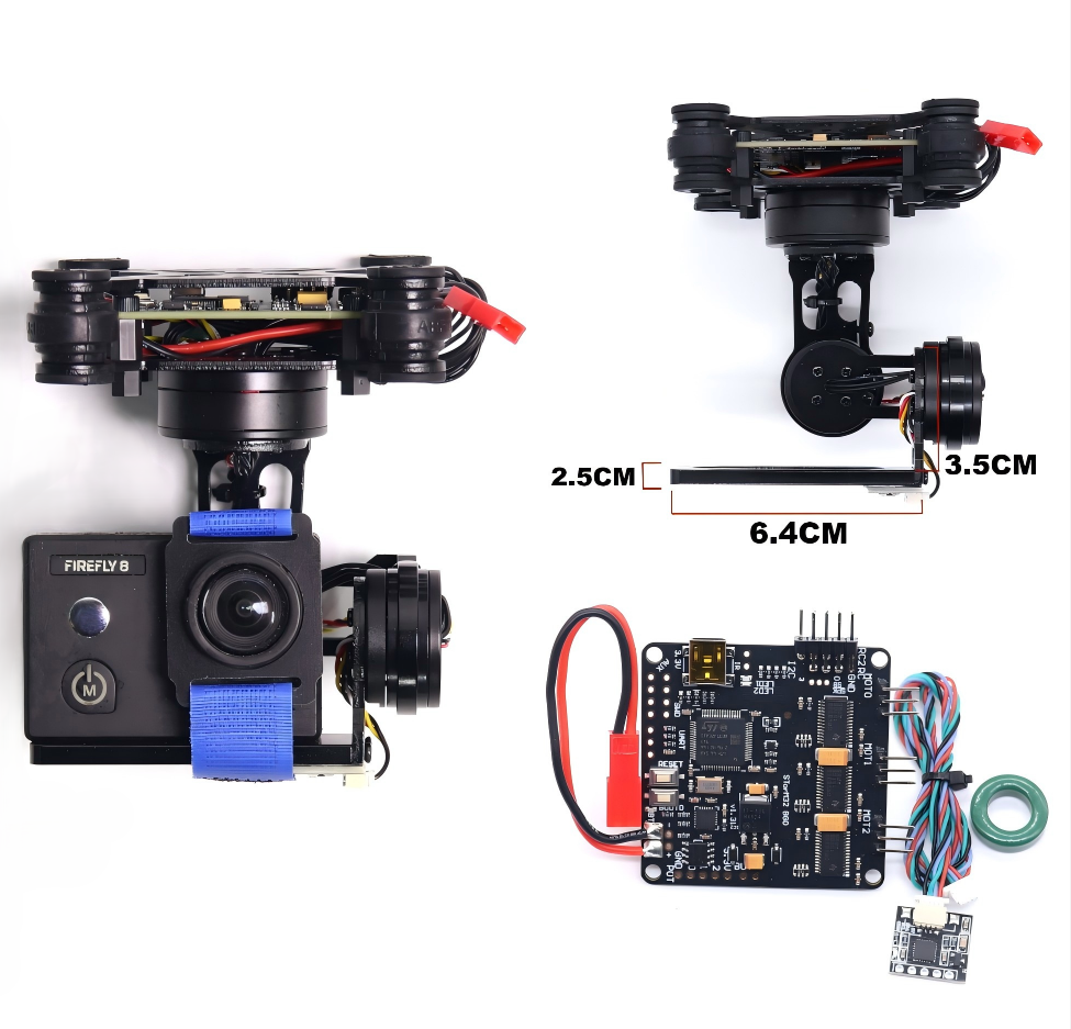 RCTOSKY 3-Axis Brushless Gimba – Photography Kit Xiaomi recenzja i cena
