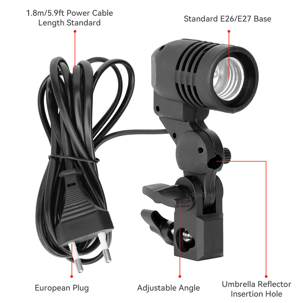 Single Head Bulb Holder E27 So – Photography Bulb recenzja i cena