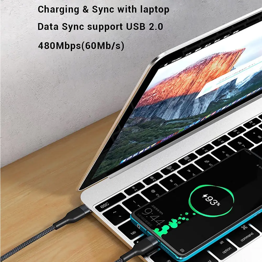 65W PD Short USB C Cable Fast  – Photography Kit Xiaomi recenzja i cena