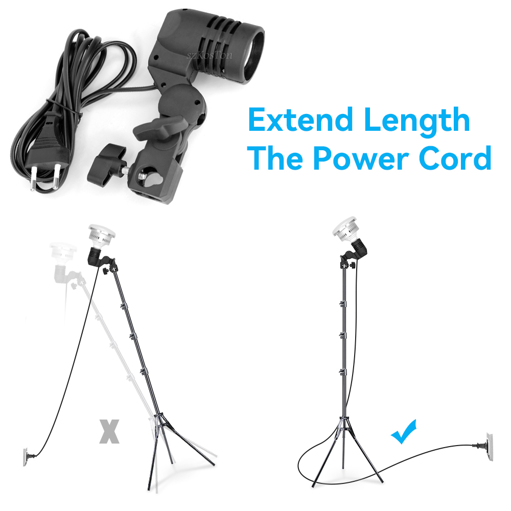 2PCS/1PC E27 Single Head Bulb  – Photography Bulb recenzja i cena