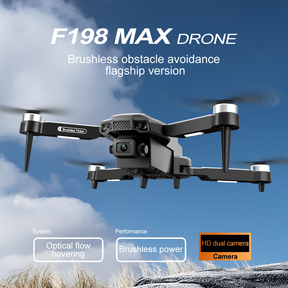 New F198 Drone Professional Du – Photography Angles recenzja i cena