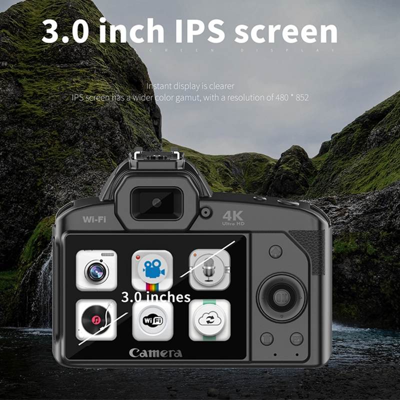D5 4K HD WiFi Digital Video Ca – Timelapse Controller recenzja i cena