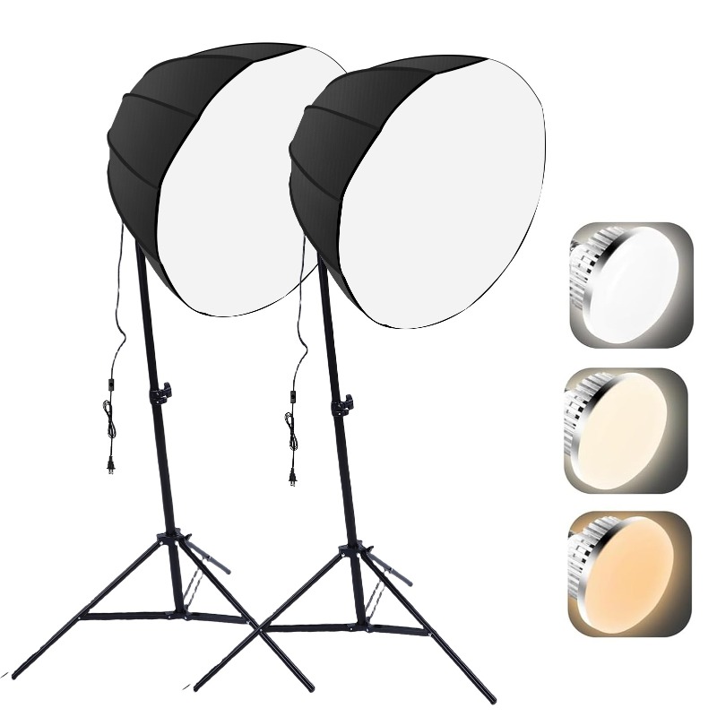 2 Sets Photography Lights Kit  – Photography Bulb recenzja i cena
