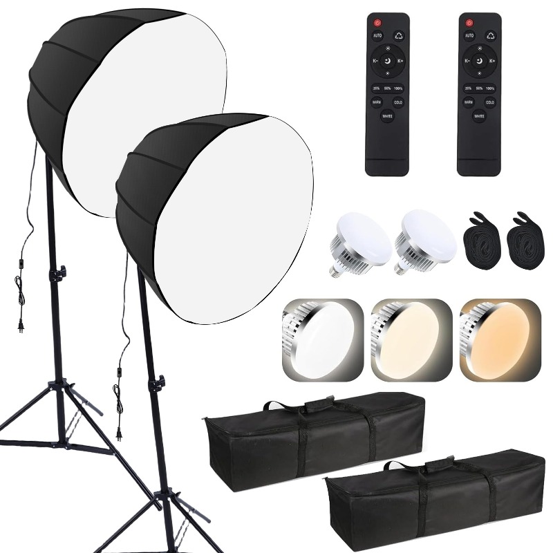 2 Sets Photography Lights Kit  – Photography Bulb recenzja i cena