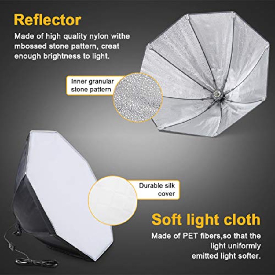 Continuous Lighting Kit for Ca – Photography Bulb recenzja i cena