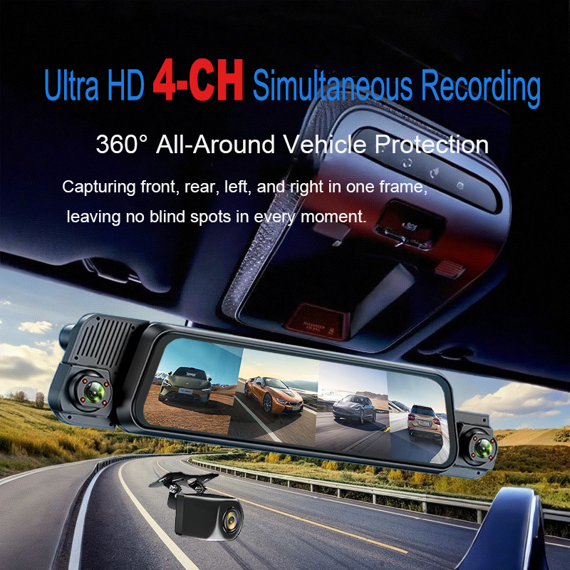 4K 4CH Streaming Dash Cam 24H  – Timelapse Controller recenzja i cena