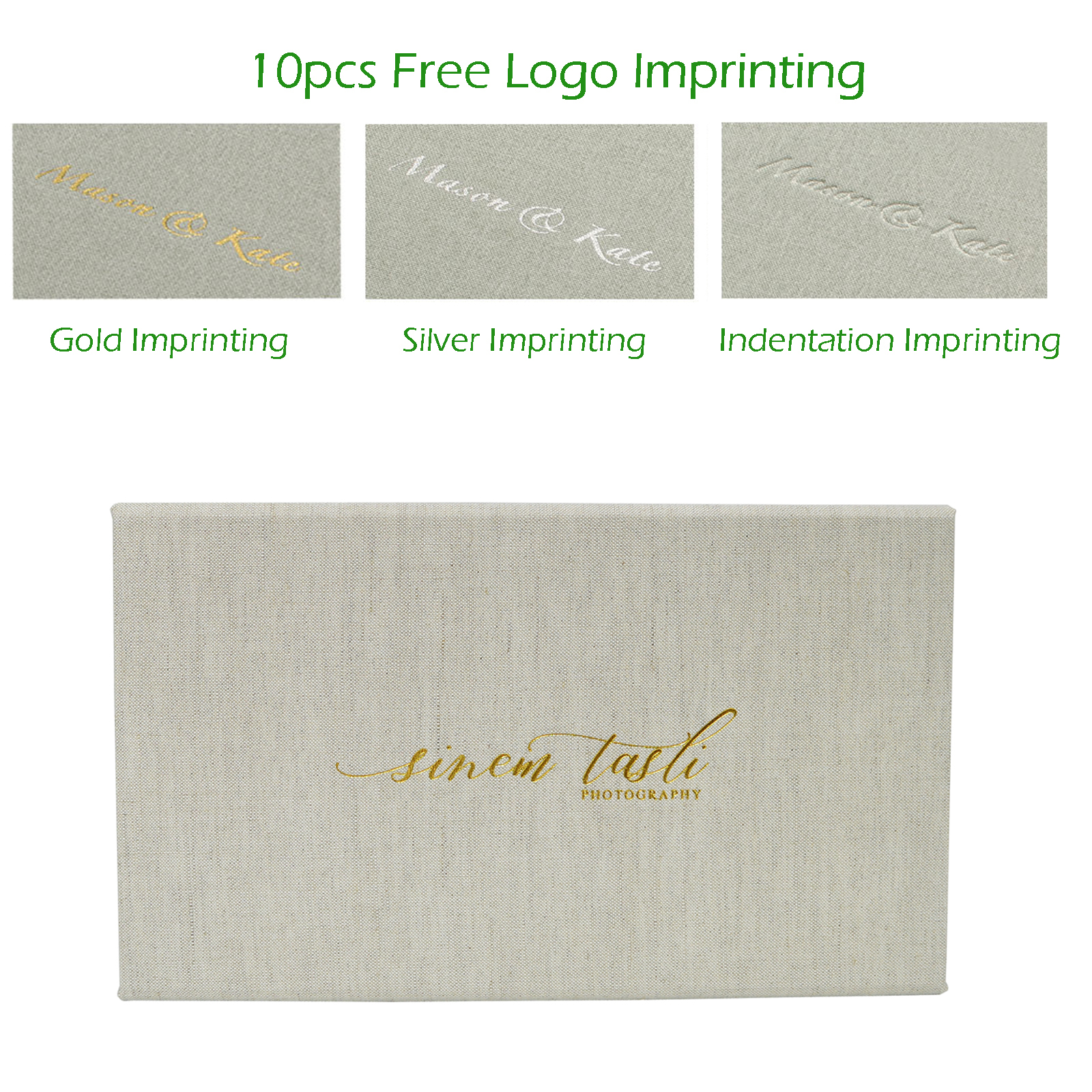 Custom 4x6inch Natural Linen H – Memory Card Case recenzja i cena