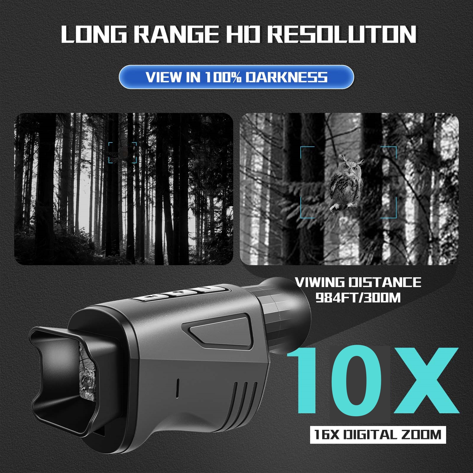 1080P HD Monocular Night Visio – Photography Ratio recenzja i cena
